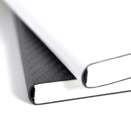 Recycled bonded Leather Hardcover Notebook